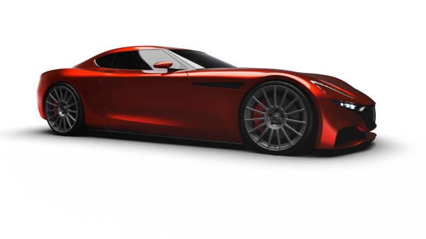 istock red sportscar studio shot 1042759278
