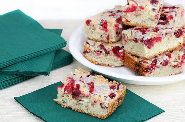 Cranberry Nut  Bar Cookies