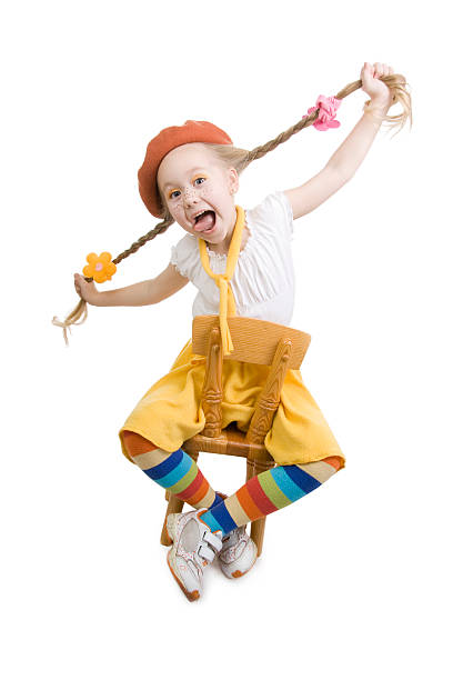 istock Surprise fun little girl. 104276334