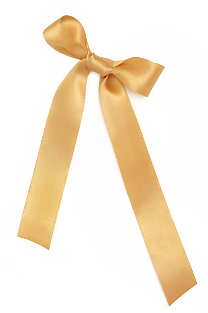 istock Gold Ribbon and Bow 104276841