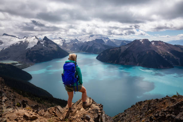 istock Adventurous Girl Hiking 1042772632