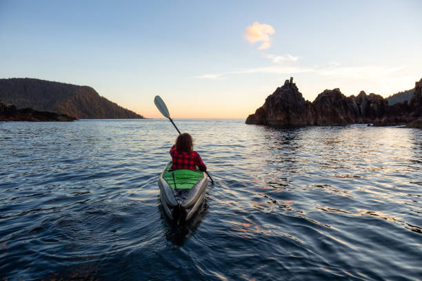 istock Ocean Kayaking during a Golden Sunset 1042788780
