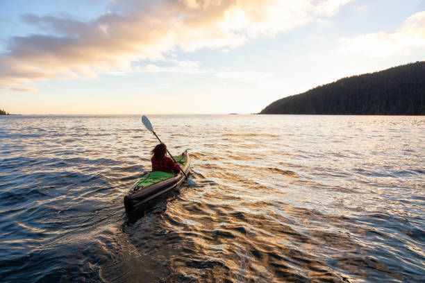 istock Ocean Kayaking during a Golden Sunset 1042788864