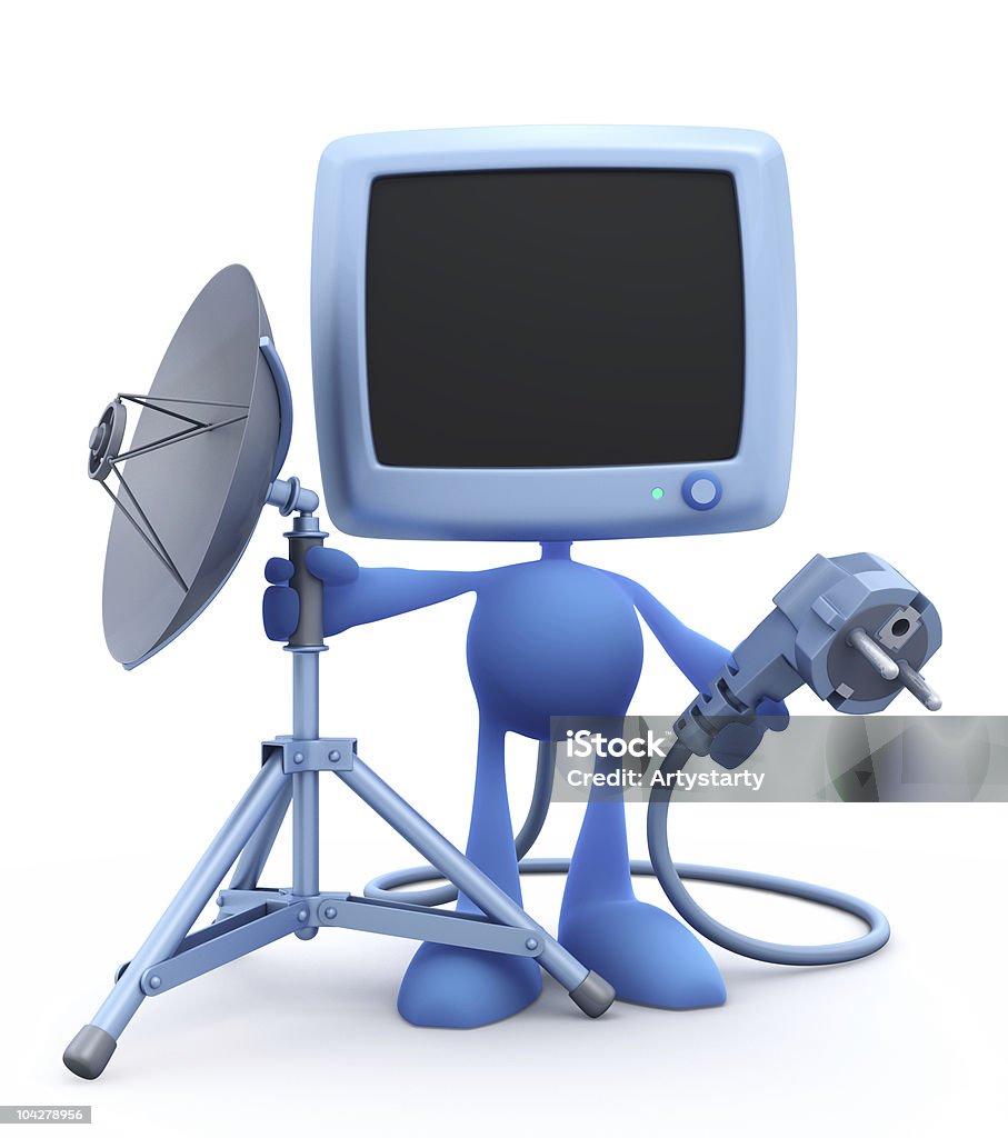 "generación" de "hogar" televisión sin conectar sistema: - Foto de stock de Anticuado libre de derechos