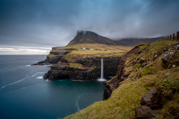 istock Faeroe islands tourism 1042795996