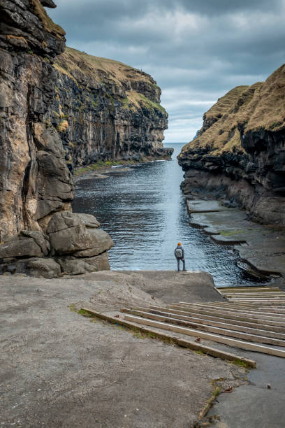 istock Faeroe islands tourism 1042796092