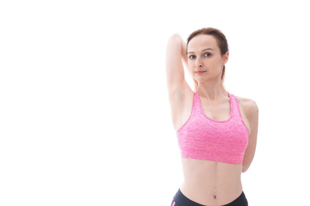 istock Young woman at gym 1042796978