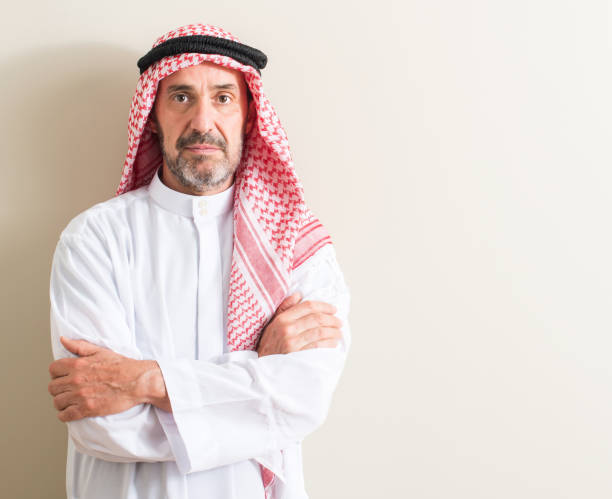 istock Senior man with a confident expression on smart face thinking serious 1042799630