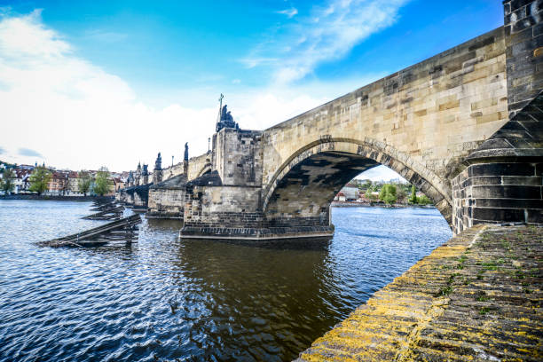 istock Charles Bridge In Prague Over Vltava 1042800532