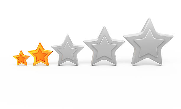 istock Two gold stars for ranking 104280100