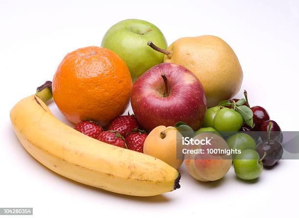 Frutas Foto de stock y más banco de imágenes de Albaricoque - Albaricoque, Alimento, Arreglo