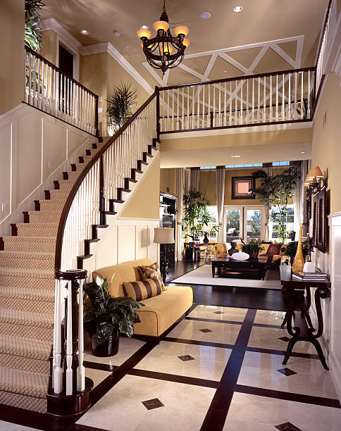 istock Luxury Stair Entry Interior Design Home 104281282