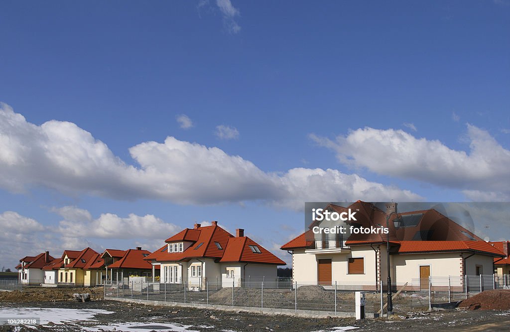 Town buildings  Architecture Stock Photo