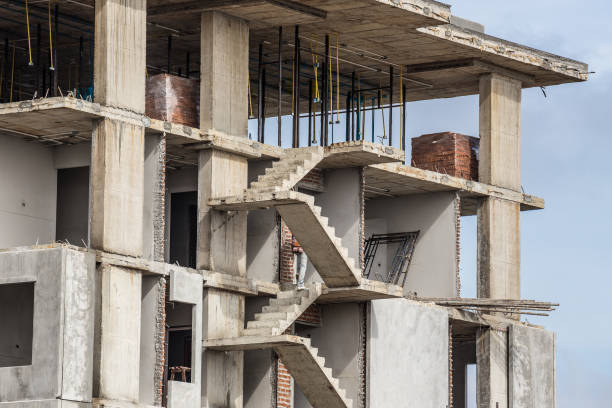 istock The building is under construction on blue sky background 1042824724