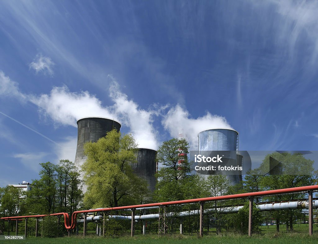 Power plant  Architecture Stock Photo