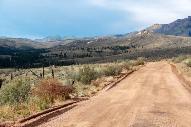 istock Rocky Mountain fire road 1042827216