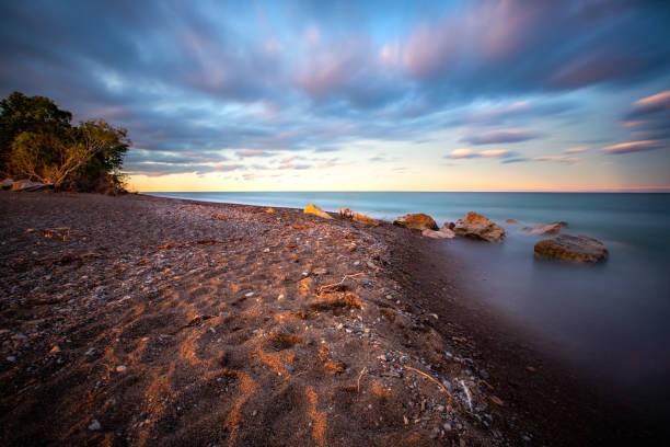 A long exposure at Point Pelee National Park in Ontario, Canada.