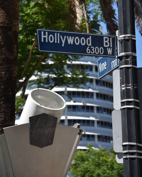istock Hollywood and Vine Street Sign 1042830608