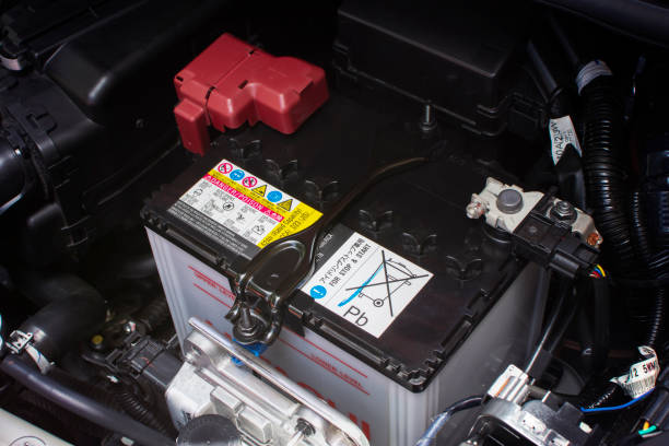 istock Car battery rechargeable. 1042835684