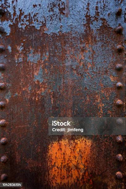 Rusty Metal Background Stock Photo - Download Image Now - Backgrounds, Metal, Metallic