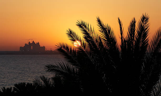 Coucher de soleil à Dubaï - Photo