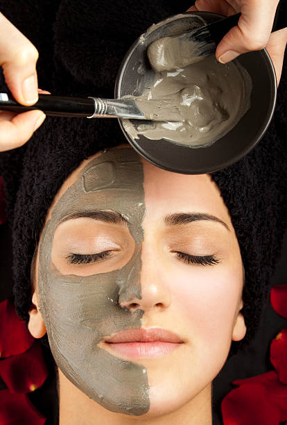istock applying facial mask 104286848