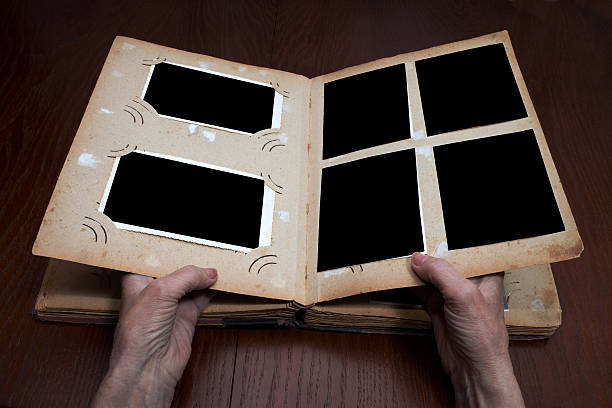 istock vintage photo album 104287267