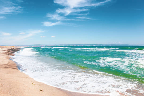 istock Beautiful beach and incredible sea 1042875976