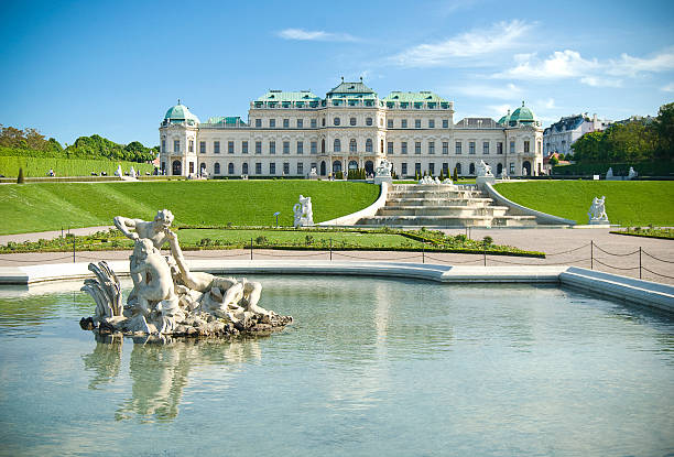 Classical palace building  vienna austria stock pictures, royalty-free photos & images