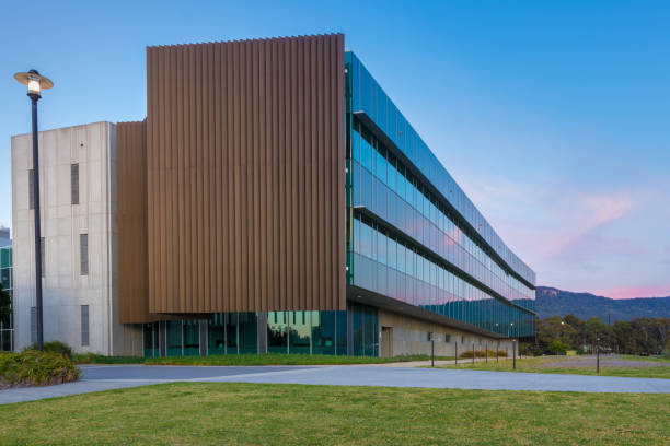 Modern office building. Commercial real estate.