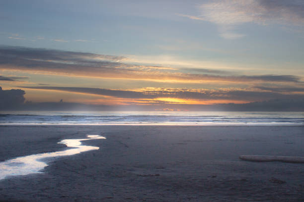 istock Sunset at a Coastal Ocean Beach 1042894580