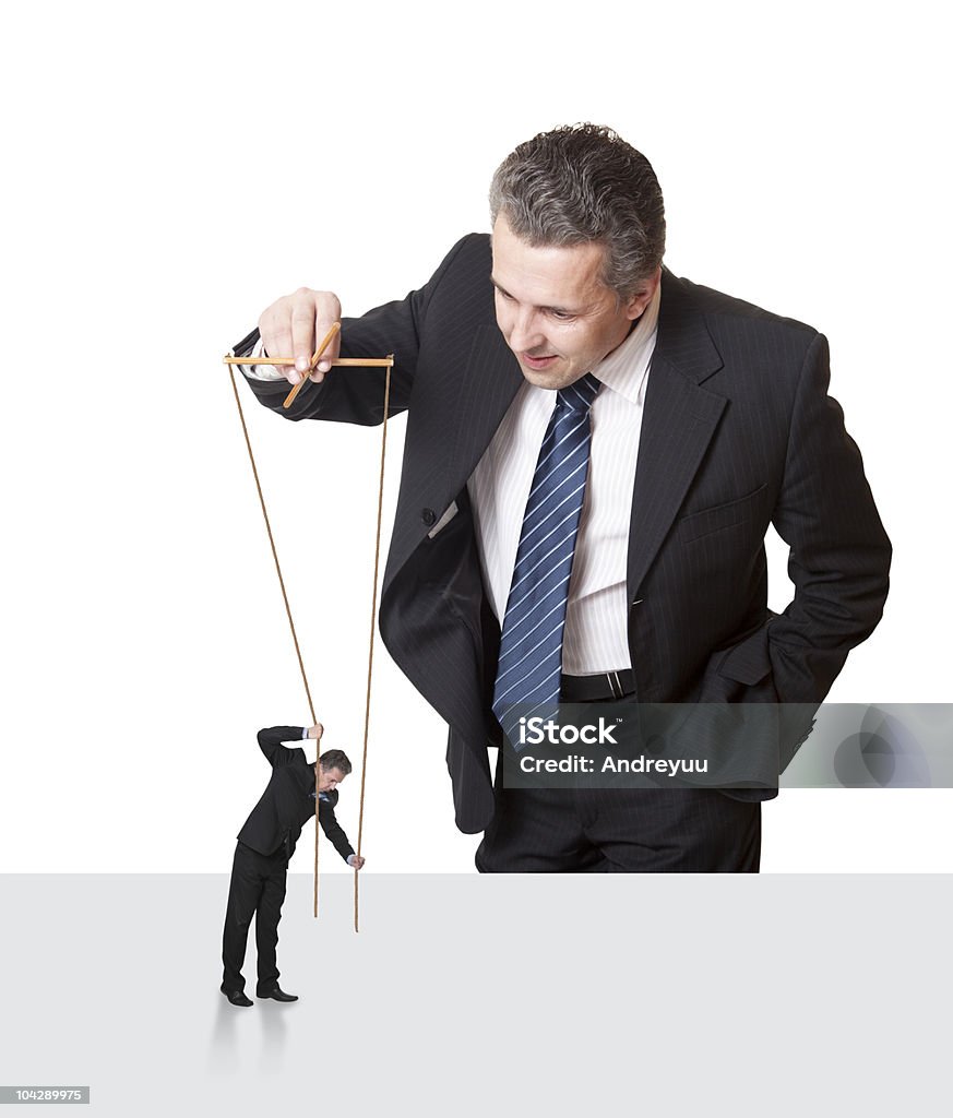 Puppeteer  Puppet Stock Photo
