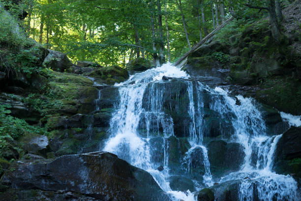 istock Shypit waterfall, Ukraine, Transcarpathian region 1042901424