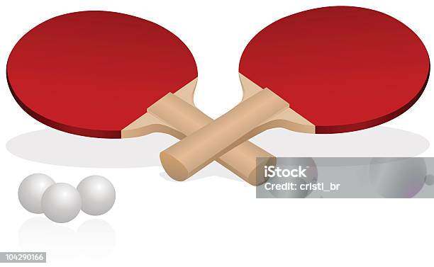 Table Tennis Stock Vektor Art und mehr Bilder von Aktivitäten und Sport - Aktivitäten und Sport, Ausrüstung und Geräte, Extreme Nahaufnahme
