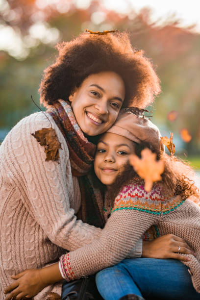 istock Mother-daughter love in autumn! 1042943430