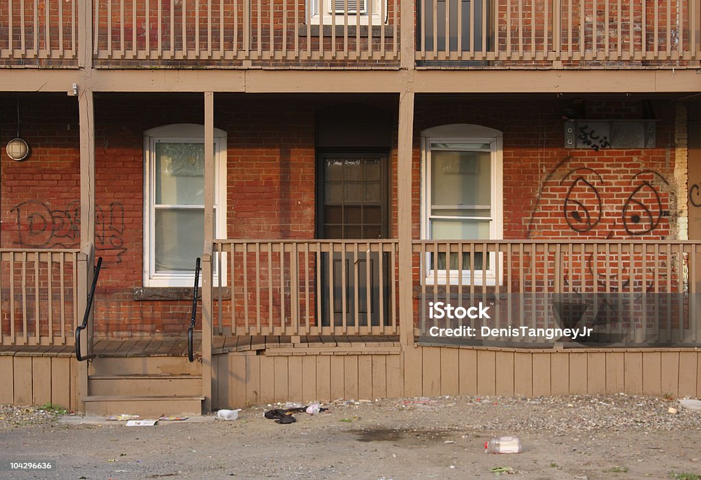 Quartiere povero - Foto stock royalty-free di Appartamento