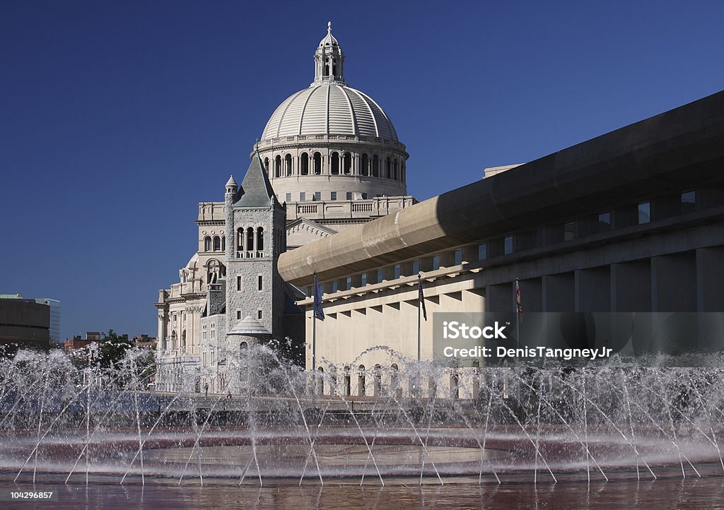 A Primeira Igreja de Cristo, Cientista - Foto de stock de Arquitetura royalty-free