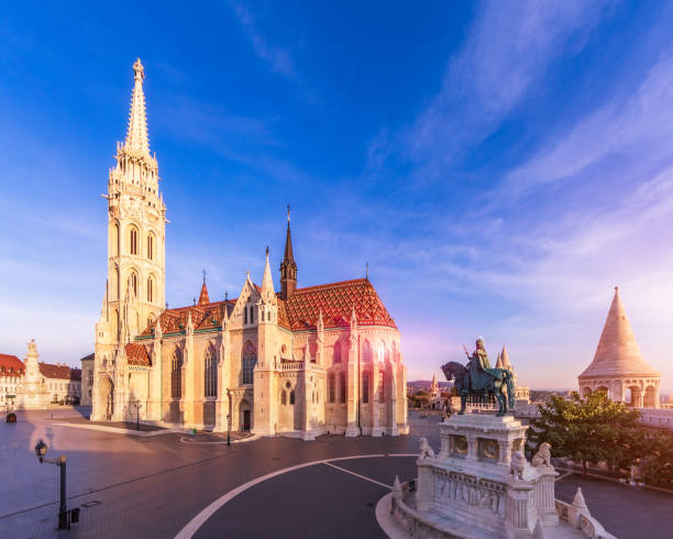 istock Matthias Church by morning light 1042976468