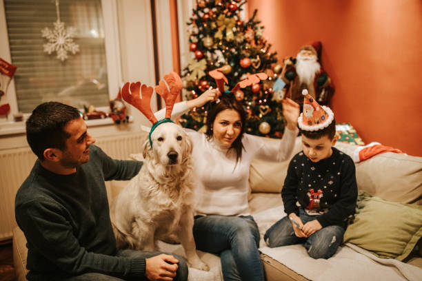 istock Happy Christmas time 1042979640