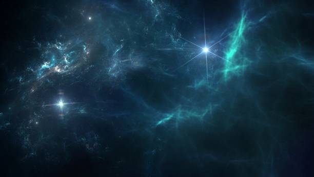 istock Planets and galaxy, science fiction wallpaper. 1042985450
