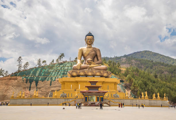 istock Giant Buddha in Thimphu 1042986042