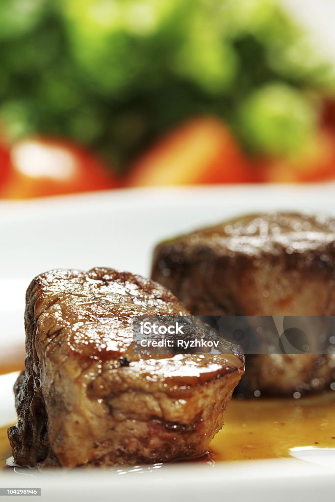 Veal Medallions  Beef Stock Photo