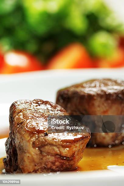 Veal Medallions Stock Photo - Download Image Now - Beef, Bowl, Close-up