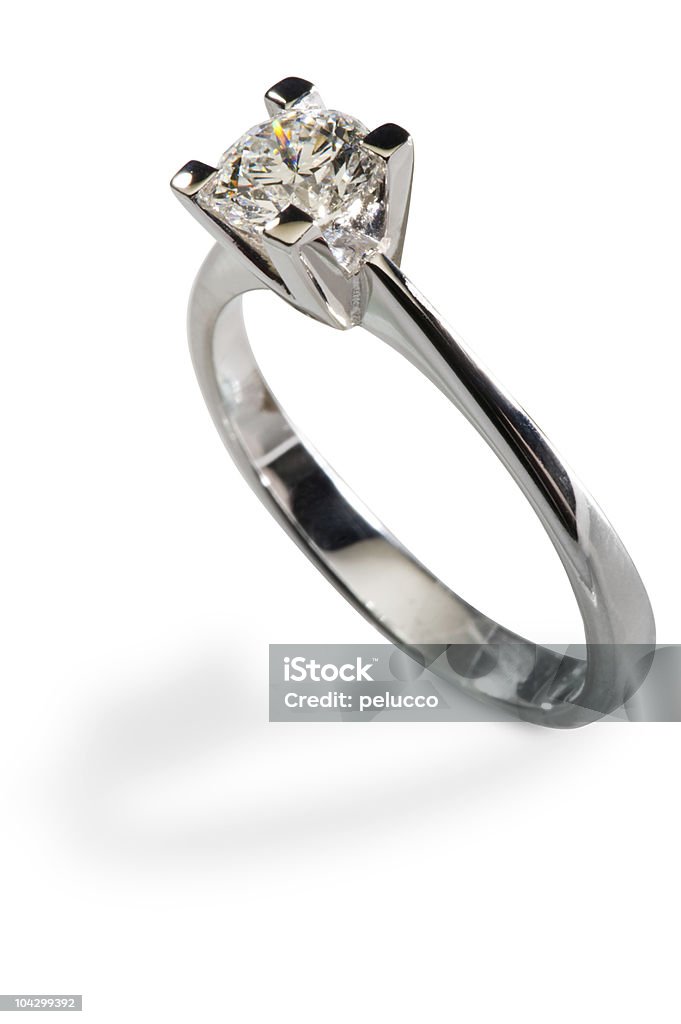 Anillo de diamante - Foto de stock de anillo de diamante libre de derechos