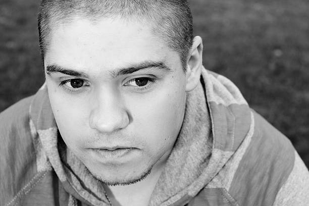 istock Young adult with boxer cut 104299417