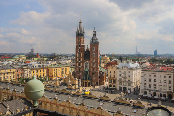 istock Panoramic view of Krakow Poland 1043000012