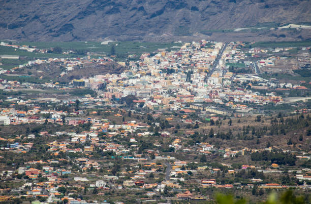 istock Panoramic view on the city Los Llanos in the valley. 1043012500