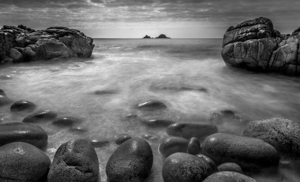 istock Rocks and Boulders, Porth Nanven beach, Cornwall 1043015580