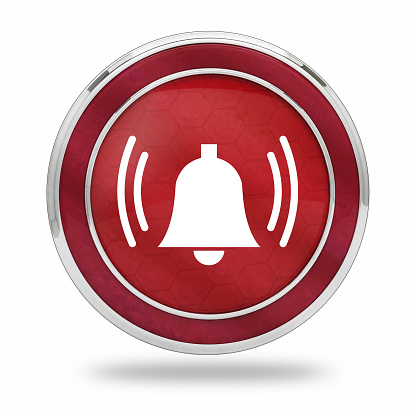 notification button Bell 3D