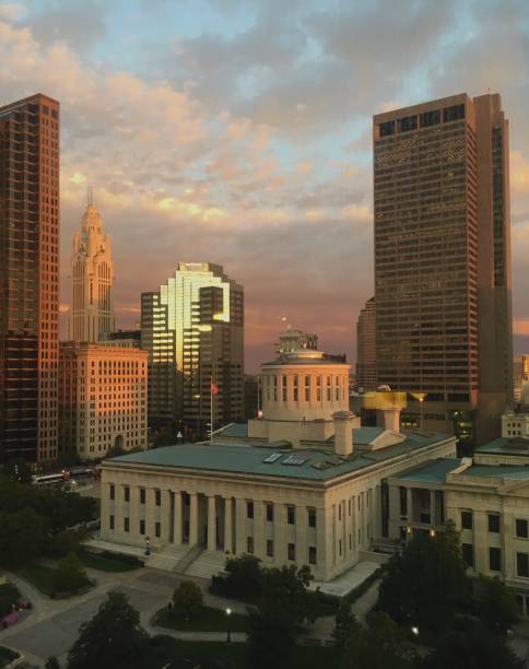 istock Downtown Columbus Ohio at Sunrise 1043022818